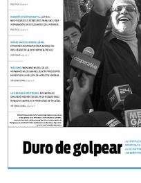 Tapa de la diaria del lunes 25 de junio de 2012