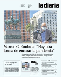 Tapa de la diaria del jueves 10 de junio de 2021