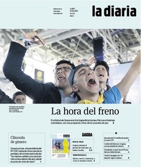 Tapa de la diaria del lunes 18 de junio de 2018