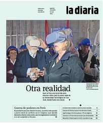 Tapa de la diaria del martes 1 de octubre de 2019