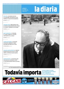 Tapa de la diaria del viernes 30 de mayo de 2014