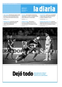 Tapa de la diaria del miércoles 30 de julio de 2014