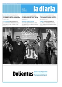 Tapa de la diaria del viernes 28 de octubre de 2011