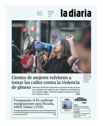 Tapa de la diaria del miércoles 26 de noviembre de 2025