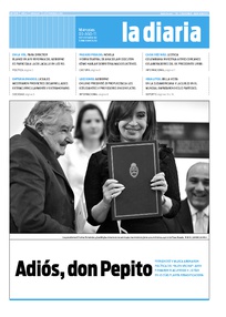 Tapa de la diaria del miércoles 3 de agosto de 2011