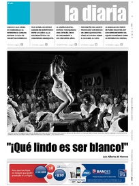 Tapa de la diaria del lunes 26 de marzo de 2007