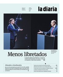 Tapa de la diaria del jueves 14 de noviembre de 2019