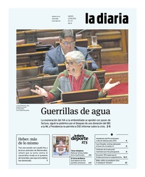 Tapa de la diaria del jueves 22 de junio de 2023