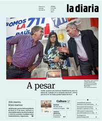 Tapa de la diaria del viernes 14 de diciembre de 2018