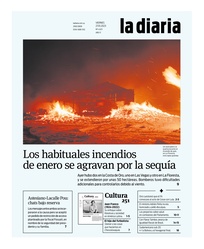 Tapa de la diaria del viernes 27 de enero de 2023