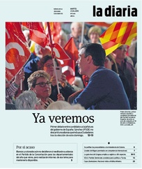 Tapa de la diaria del martes 23 de abril de 2019