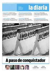 Tapa de la diaria del viernes 2 de octubre de 2009