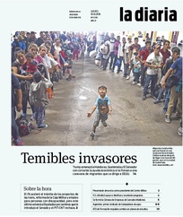 Tapa de la diaria del jueves 18 de octubre de 2018