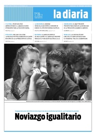 Tapa de la diaria del viernes 12 de abril de 2013