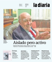 Tapa de la diaria del miércoles 6 de mayo de 2020