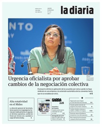 Tapa de la diaria del jueves 2 de junio de 2022