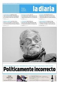 Tapa de la diaria del viernes 13 de agosto de 2010