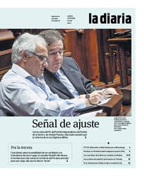 Tapa de la diaria del jueves 23 de mayo de 2019