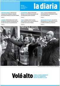 Tapa de la diaria del martes 22 de agosto de 2017