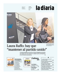 Tapa de la diaria del viernes 5 de julio de 2024