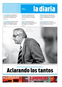 Tapa de la diaria del jueves 18 de enero de 2018