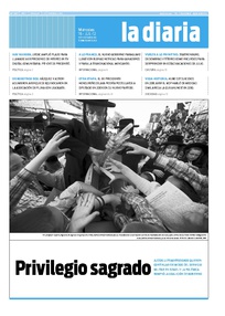 Tapa de la diaria del miércoles 18 de julio de 2012