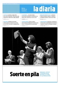 Tapa de la diaria del martes 9 de noviembre de 2010