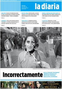 Tapa de la diaria del viernes 30 de septiembre de 2016