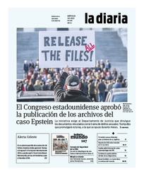 Tapa de la diaria del miércoles 19 de noviembre de 2025