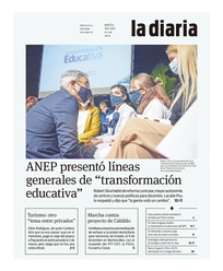 Tapa de la diaria del martes 30 de noviembre de 2021