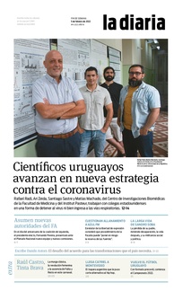 Tapa de la diaria del sábado 5 de febrero de 2022