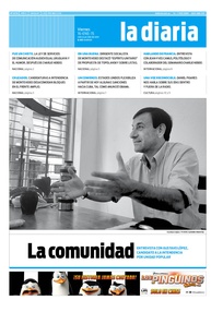 Tapa de la diaria del viernes 16 de enero de 2015