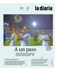 Tapa de la diaria del jueves 12 de diciembre de 2019