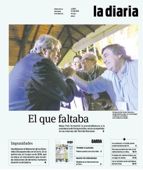 Tapa de la diaria del lunes 27 de agosto de 2018