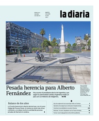 Tapa de la diaria del martes 10 de diciembre de 2019