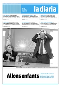 Tapa de la diaria del martes 8 de noviembre de 2011