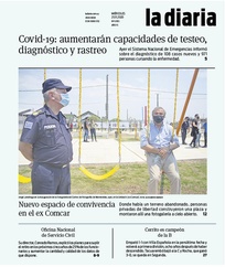 Tapa de la diaria del miércoles 25 de noviembre de 2020