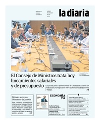 Tapa de la diaria del jueves 26 de junio de 2025