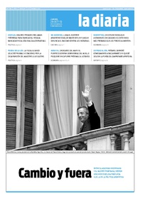 Tapa de la diaria del jueves 28 de octubre de 2010