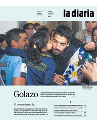 Tapa de la diaria del jueves 31 de mayo de 2018