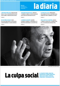 Tapa de la diaria del martes 9 de mayo de 2017