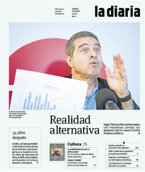 Tapa de la diaria del viernes 13 de septiembre de 2019