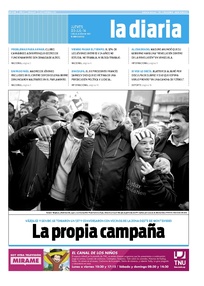 Tapa de la diaria del jueves 3 de julio de 2014