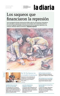 Tapa de la diaria del sábado 11 de diciembre de 2021