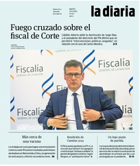 Tapa de la diaria del martes 21 de julio de 2020