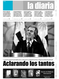 Tapa de la diaria del martes 5 de junio de 2007