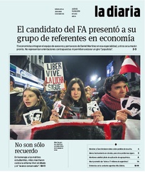 Tapa de la diaria del jueves 15 de agosto de 2019