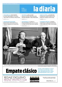 Tapa de la diaria del lunes 15 de noviembre de 2010