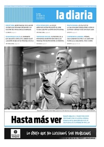 Tapa de la diaria del lunes 1 de marzo de 2010
