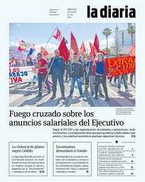 Tapa de la diaria del miércoles 20 de abril de 2022